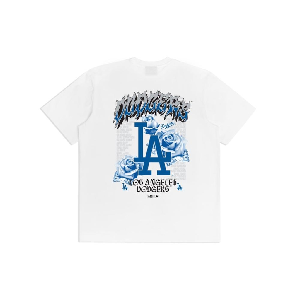 Imagem 2 do produto Camiseta New Era Regular Los Angeles Dodgers MLB Masculina