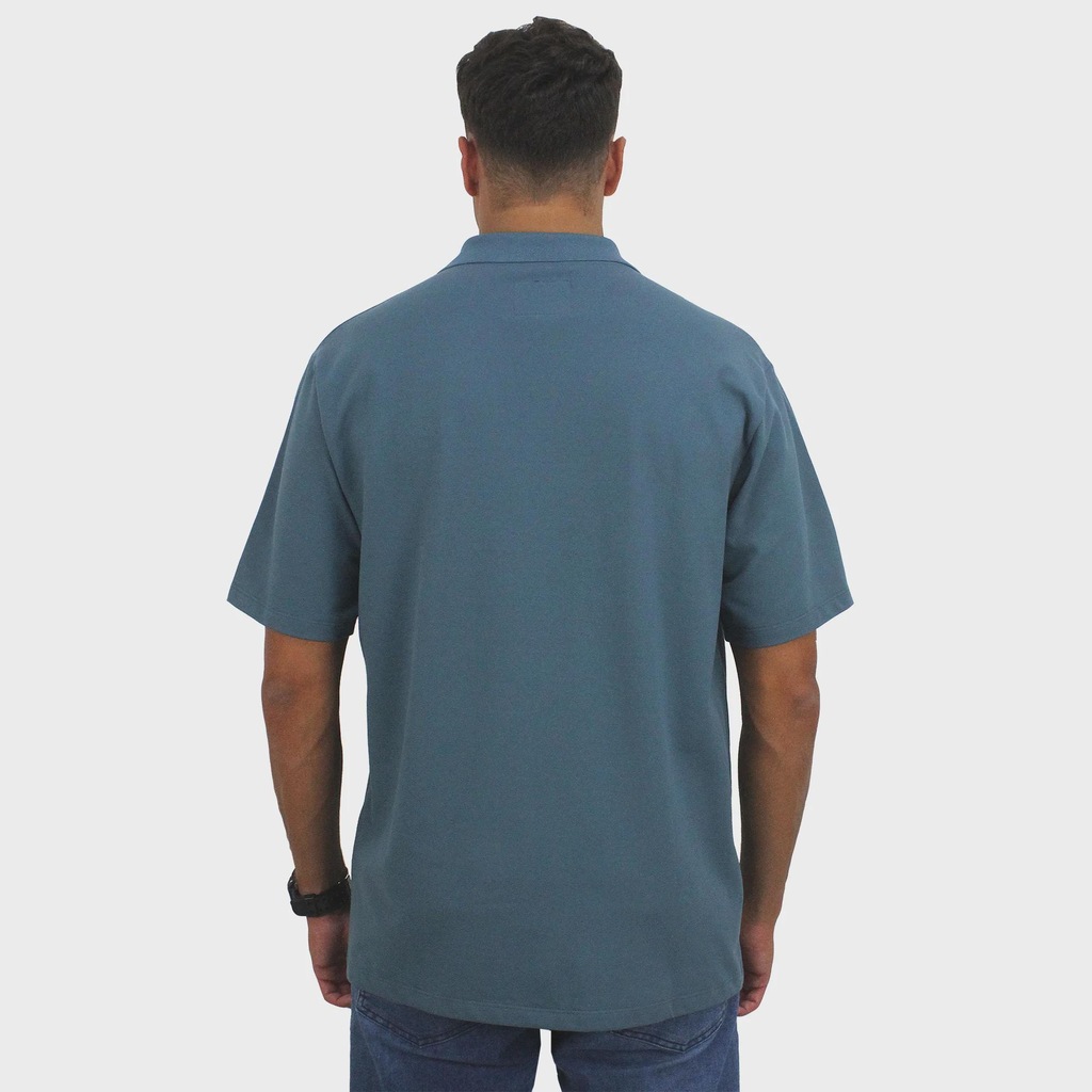 Imagem 3 do produto Camiseta Polo Rusty Day Lights Petróleo - Masculina