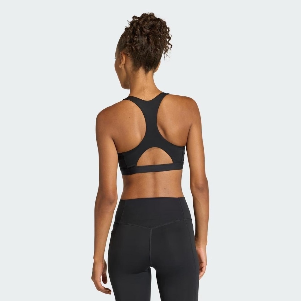 Imagem 2 do produto Top Suporte Médio Optime Essentials Workout adidas Feminino