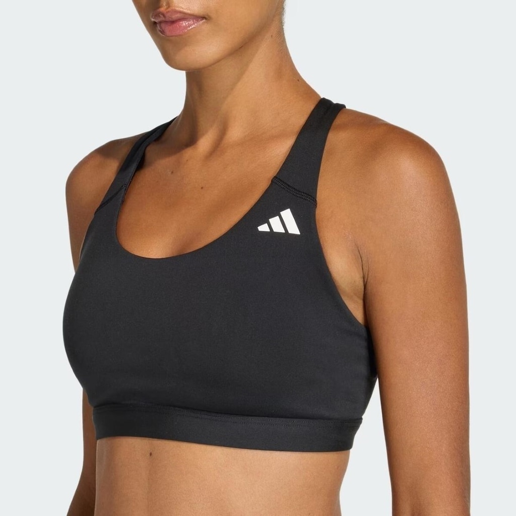 Imagem 3 do produto Top Suporte Médio Optime Essentials Workout adidas Feminino