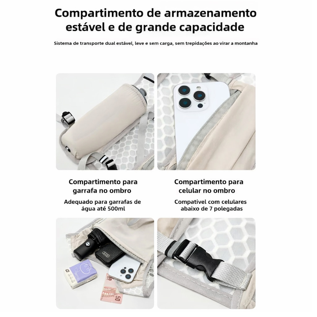 Imagem 5 do produto Coletes Esportivos Gold Sports de Corrida