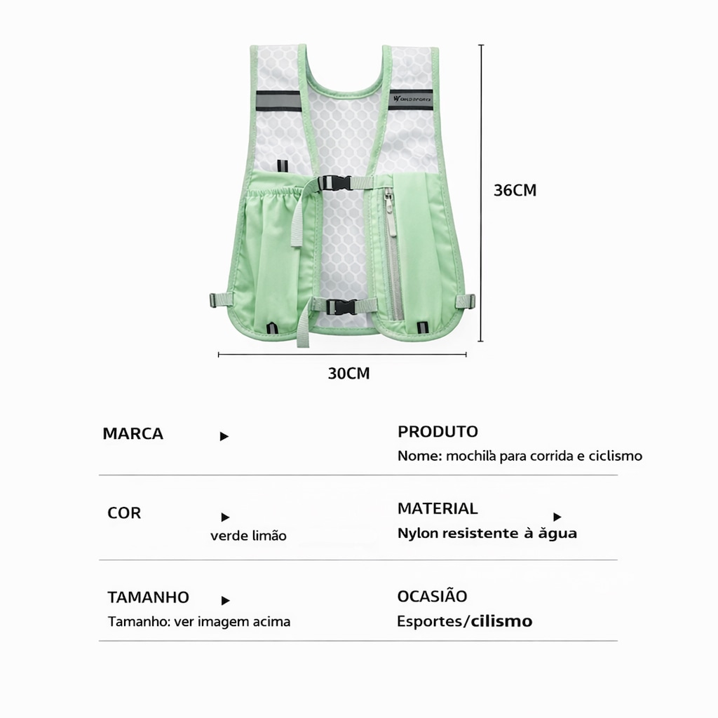 Imagem 4 do produto Coletes Esportivos Gold Sports de Corrida