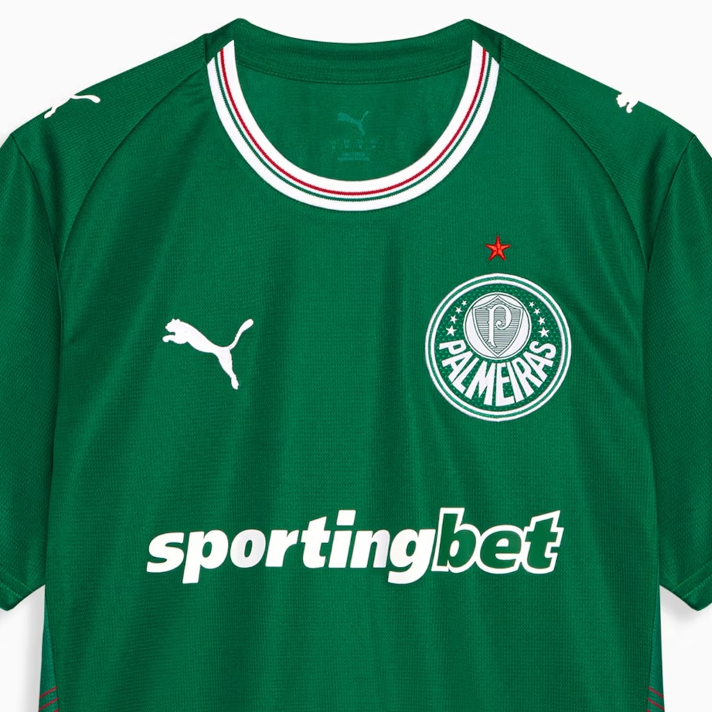 Imagem 2 do produto Camisa do Palmeiras Puma 2026 Uniforme 1 Torcedor - Masculina