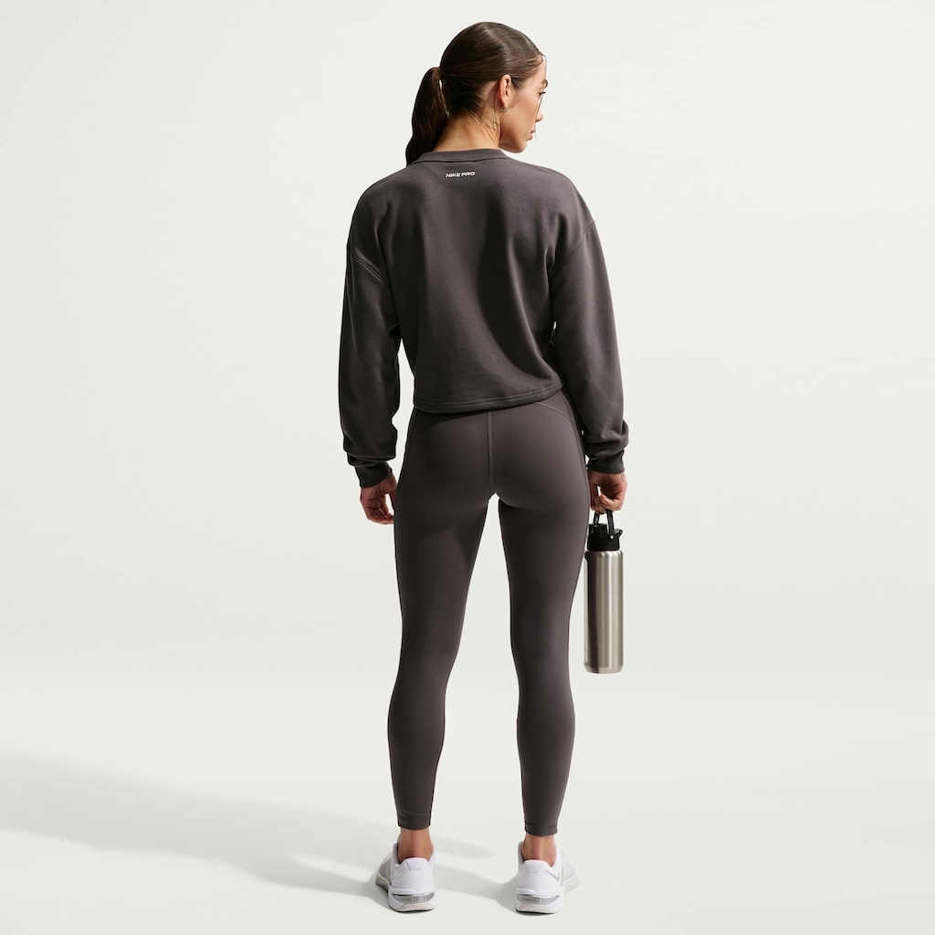 Imagem 5 do produto Blusão Cropped Nike Pro Fleece Feminino