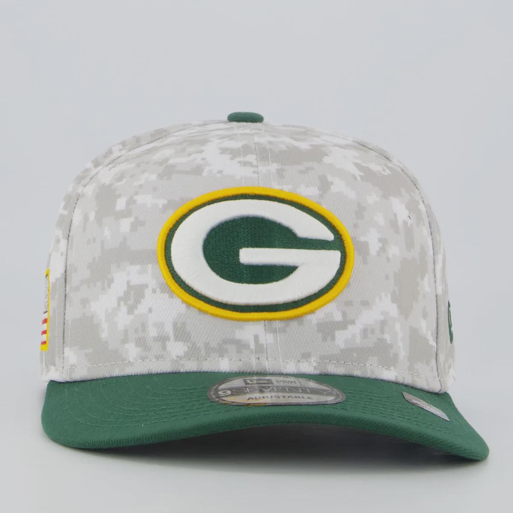 Imagem 2 do produto Boné New Era NFL Green Bay Packers Salute Service 970