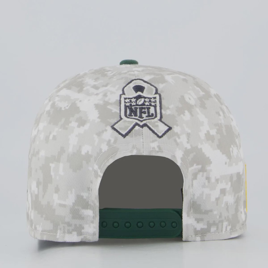 Imagem 3 do produto Boné New Era NFL Green Bay Packers Salute Service 970