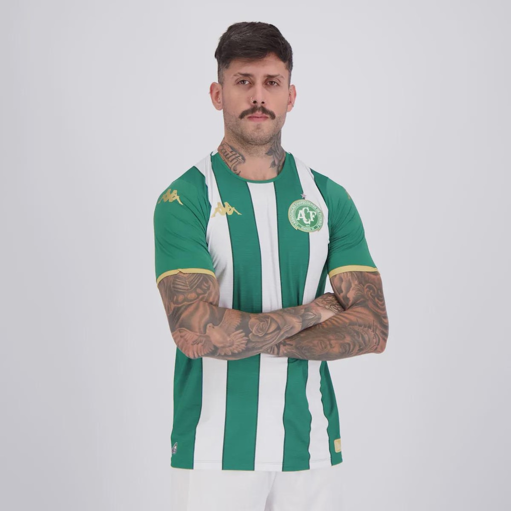 Imagem 2 do produto Camisa do Chapecoense I 26/27 Kappa Masculina