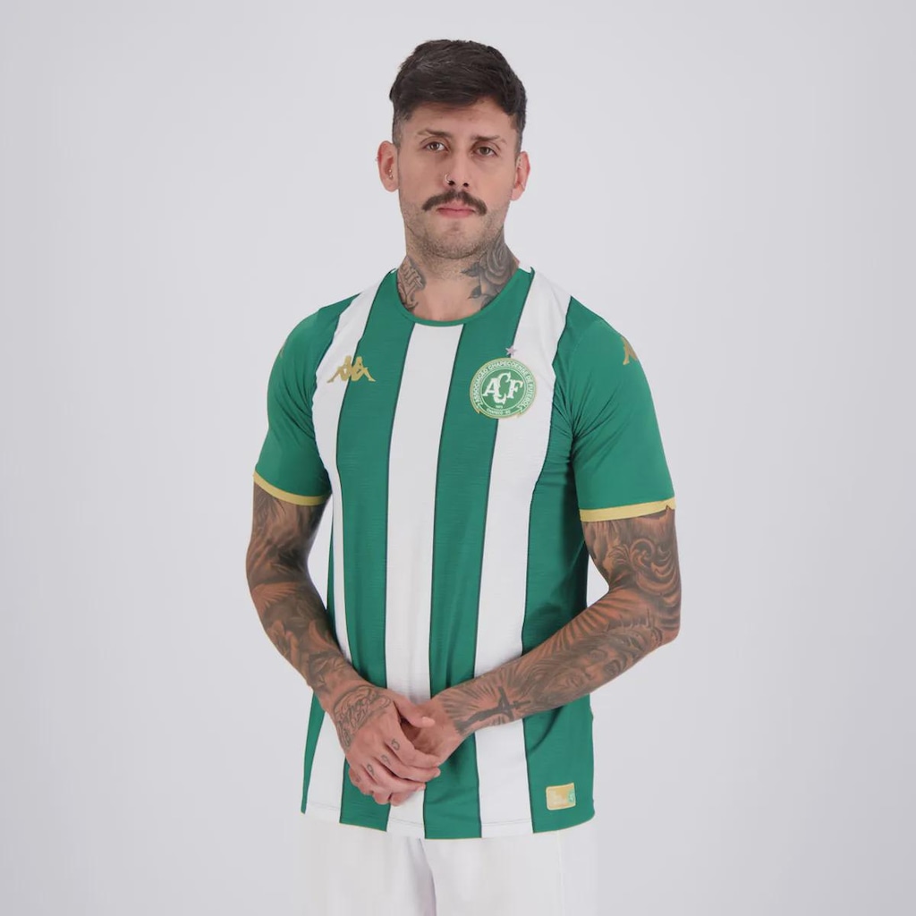 Imagem 3 do produto Camisa do Chapecoense I 26/27 Kappa Masculina