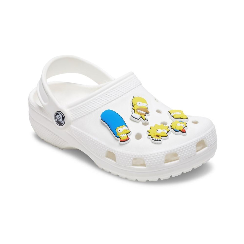 Imagem 2 do produto Kit Jibbitz Crocs The Simpsons Pack com 5 Peças