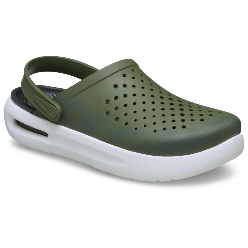 Imagem 2 do produto Sandália Crocs Inmotion Micro Geo Clog Army - Unissex