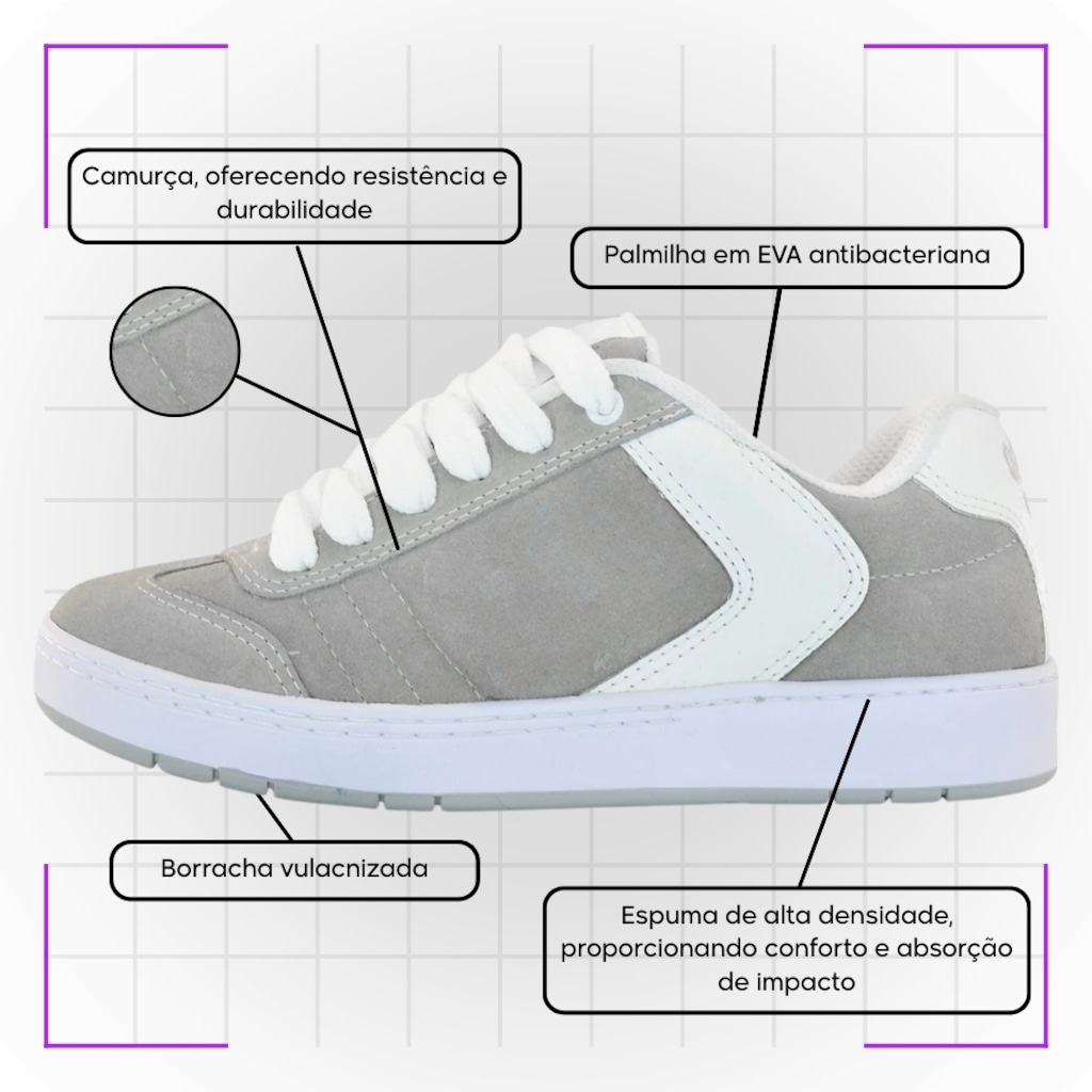 Imagem 3 do produto Tênis Masculino Qix Chorão Collab Lado B All Black