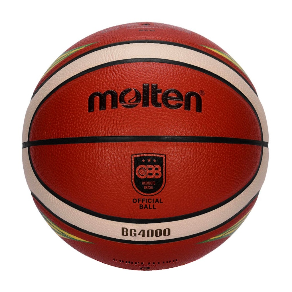 Imagem 2 do produto Bola de Basquete Molten BG4000 CBB Oficial T6 FIBA