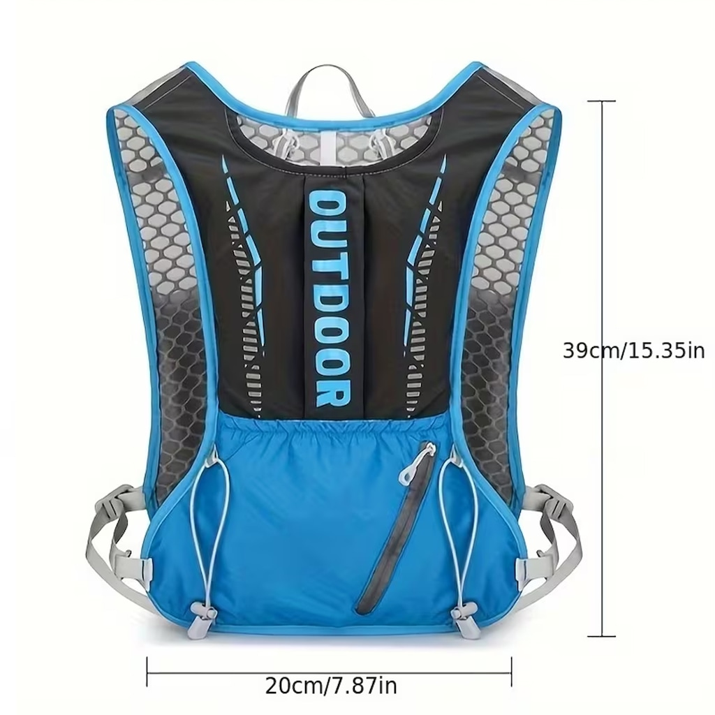 Imagem 3 do produto Coletes Esportivos Gold Sports de Outdoor Reflexivo com Bolsos para Equipamentos