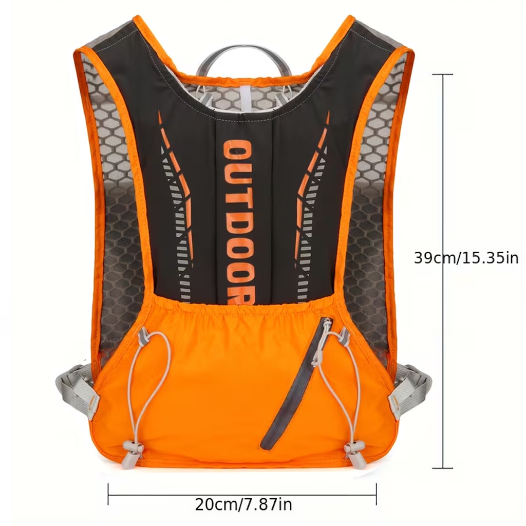 Imagem 3 do produto Coletes Esportivos Gold Sports de Outdoor Reflexivo com Bolsos para Equipamentos