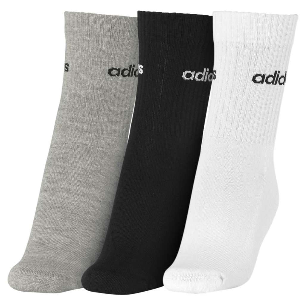 Imagem 3 do produto Kit Meias adidas C Lin Crew - Pack com 3 Pares - Adulto
