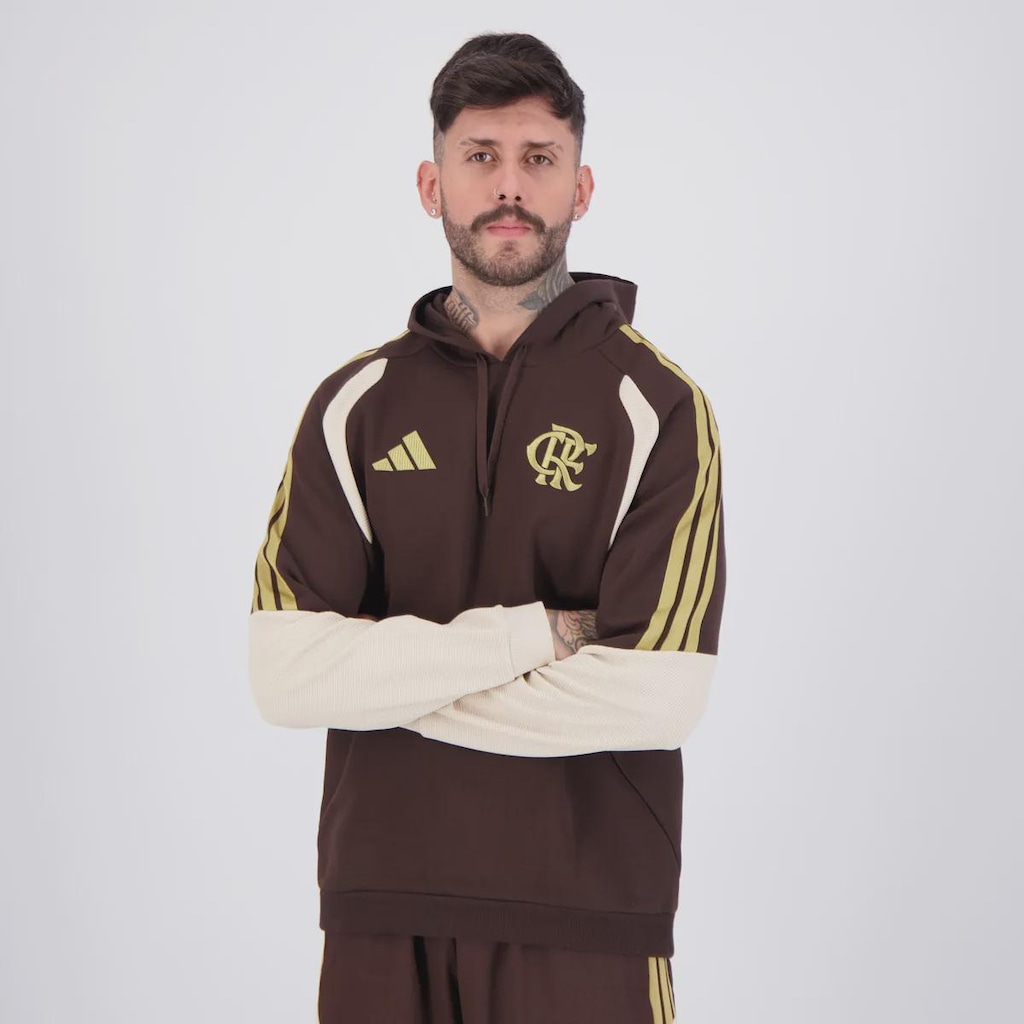 Imagem 3 do produto Blusão de Moletom adidas Flamengo Treino 26/27 Masculino