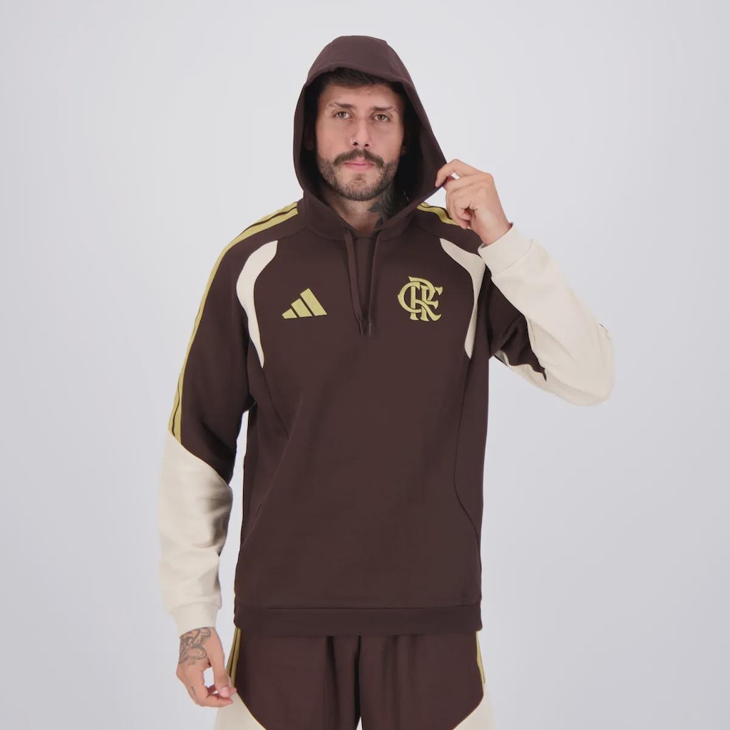 Imagem 5 do produto Blusão de Moletom adidas Flamengo Treino 26/27 Masculino