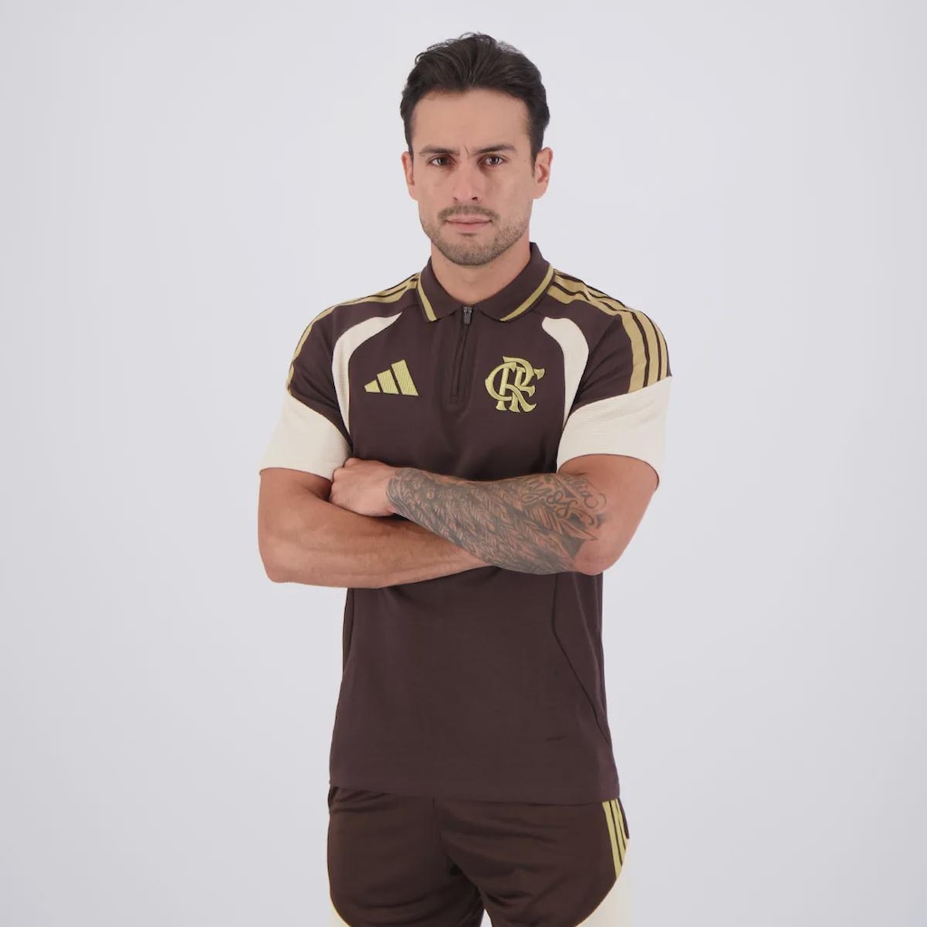 Imagem 3 do produto Cmiasa Polo adidas Flamengo 26/27 Masculina