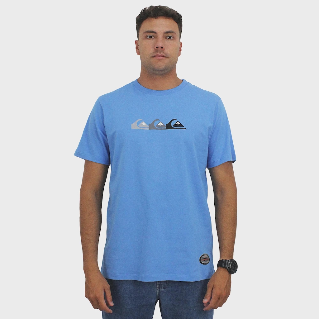 Imagem 2 do produto Camiseta Quiksilver Emb Three Logo Masculina