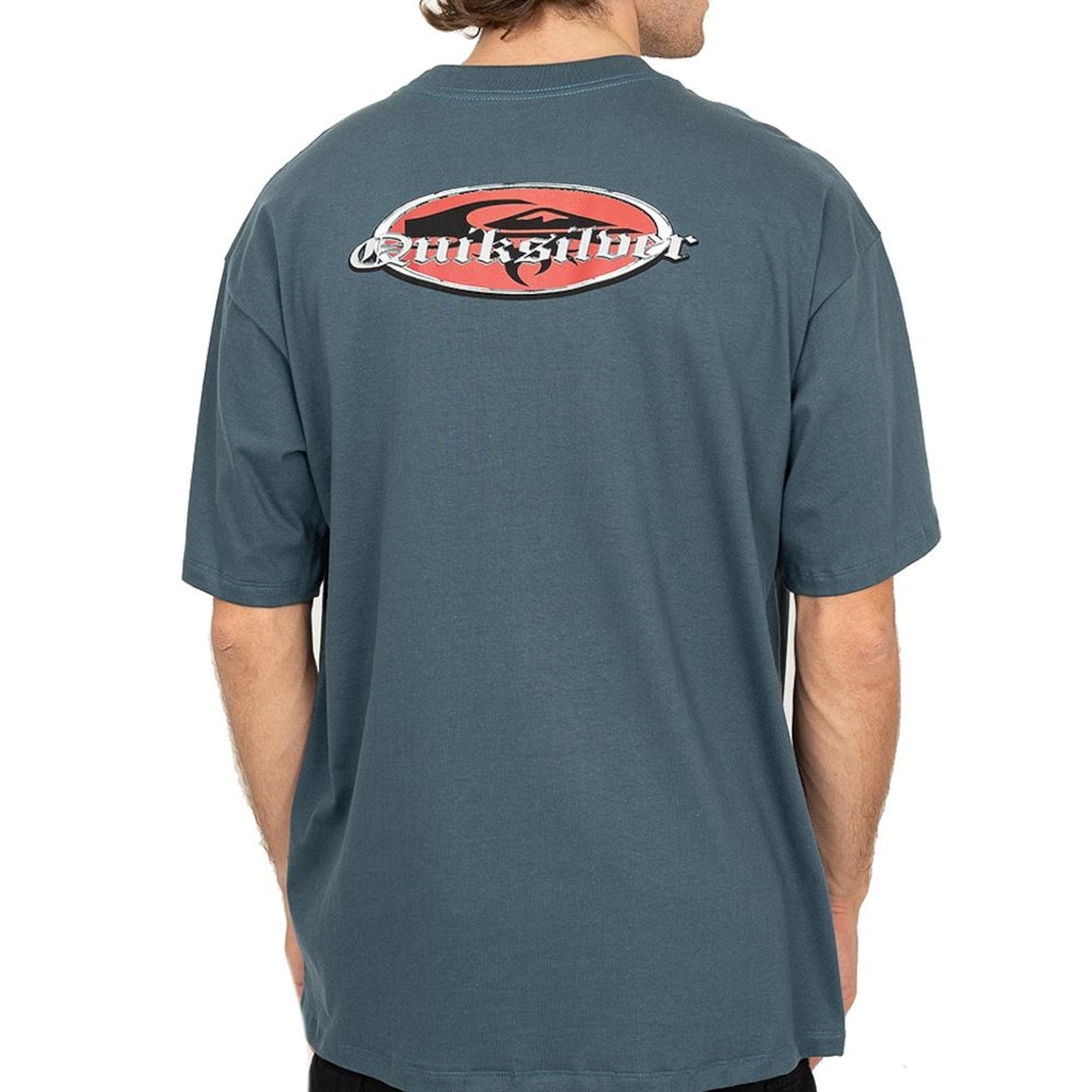 Imagem 2 do produto Camiseta Quiksilver Chrome Oldenglish Over Masculina
