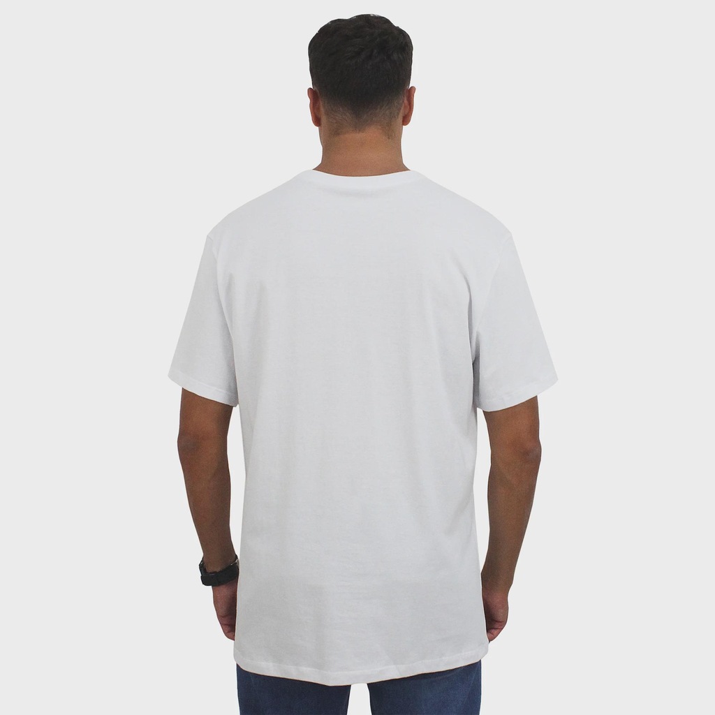 Imagem 3 do produto Camiseta Extra Grande Billabong United White Masculina
