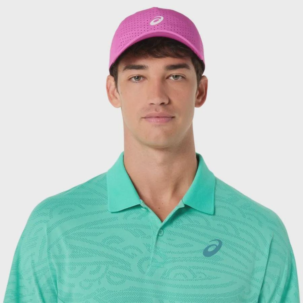 Imagem 4 do produto Camisa Polo ASICS Match Jacquard Masculino