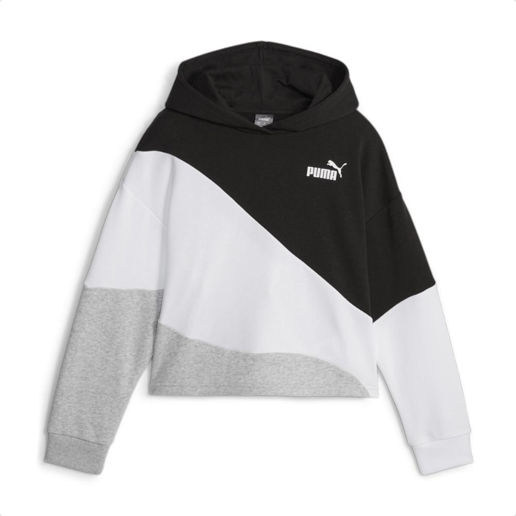 Imagem 3 do produto Blusão de Moletom Puma Power Cat Hoodie Tr G Infantil