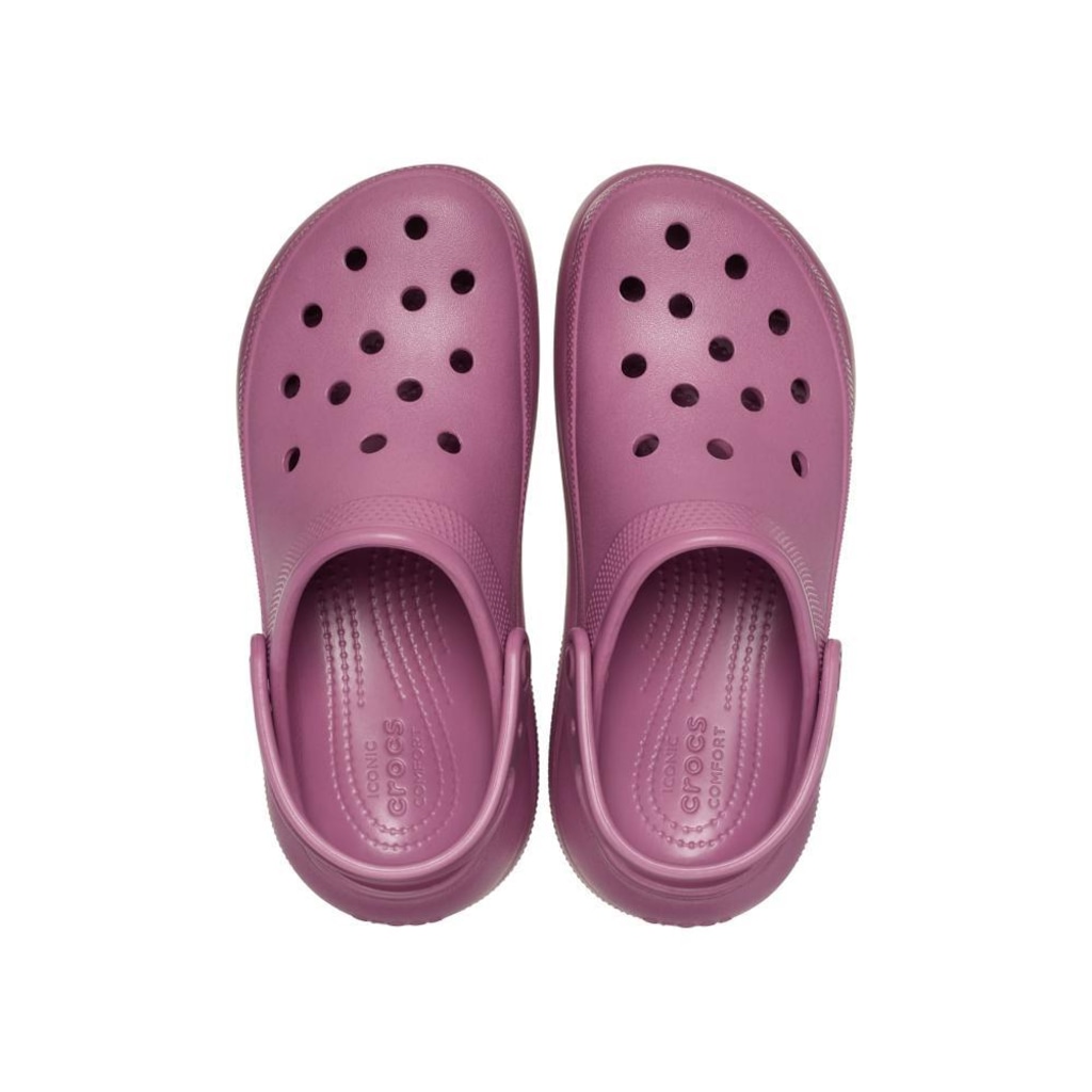 Imagem 5 do produto Sandália Crocs Classic Crush Platform Clog Lunar Dusk - Feminino
