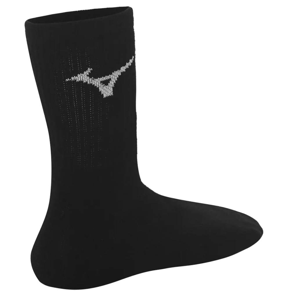 Imagem 4 do produto Kit Meias Mizuno Cano Médio Training Pacote com 3 Pares - Adulto