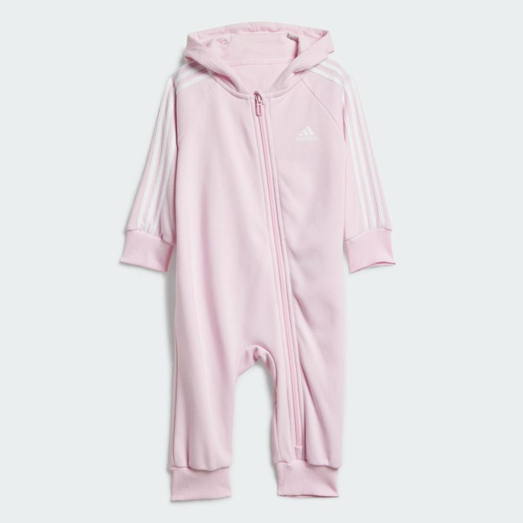 Imagem 2 do produto Body de moletinho adidas Três Listras Essentials infantil