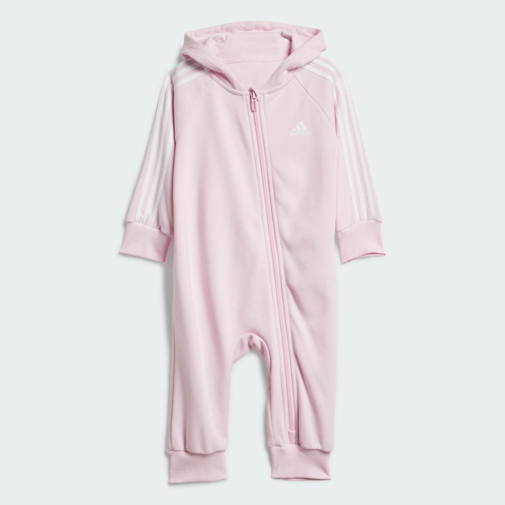 Imagem 3 do produto Body de moletinho adidas Três Listras Essentials infantil