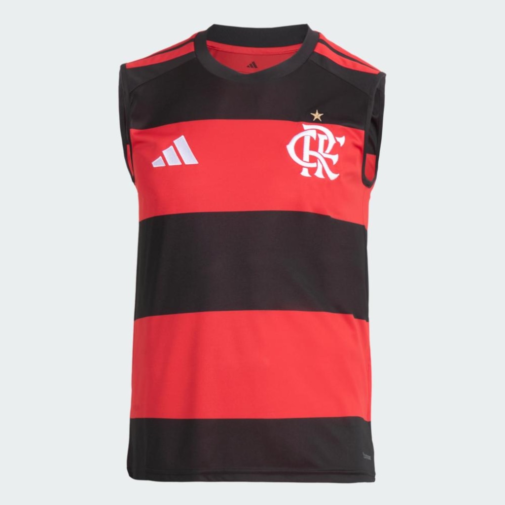 Imagem 2 do produto Camisa do Flamengo I 26/27 adidas sem Mangas Masculina