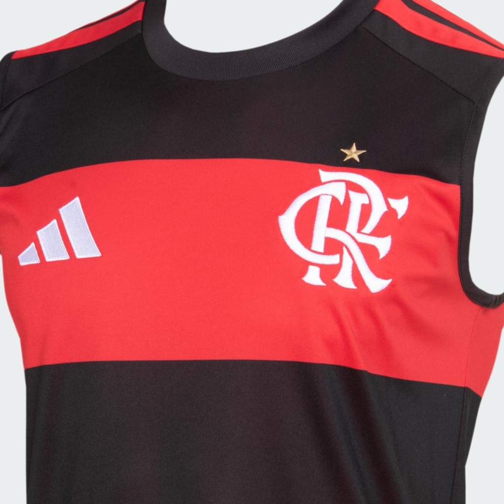 Imagem 5 do produto Camisa do Flamengo I 26/27 adidas sem Mangas Masculina