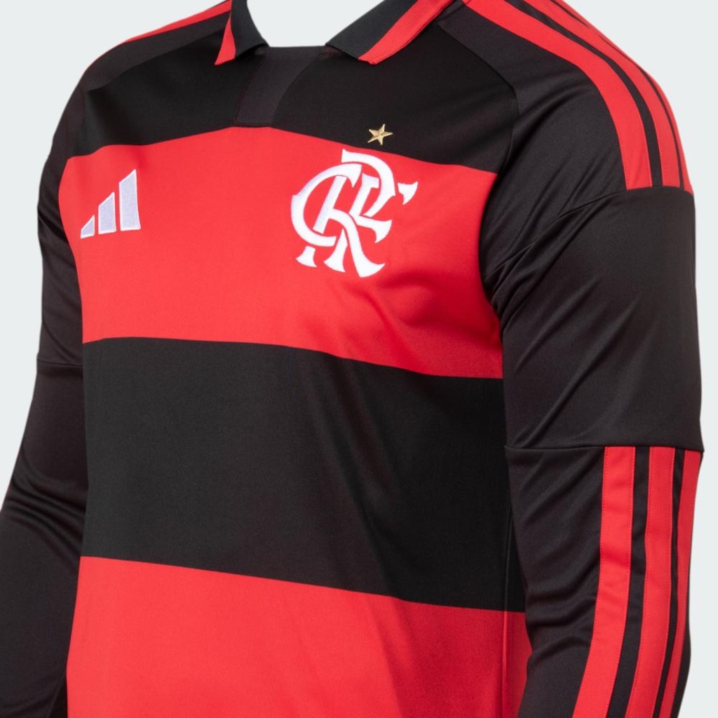 Imagem 5 do produto Camisa do Flamengo I 26/27 adidas Manga Longa Masculina