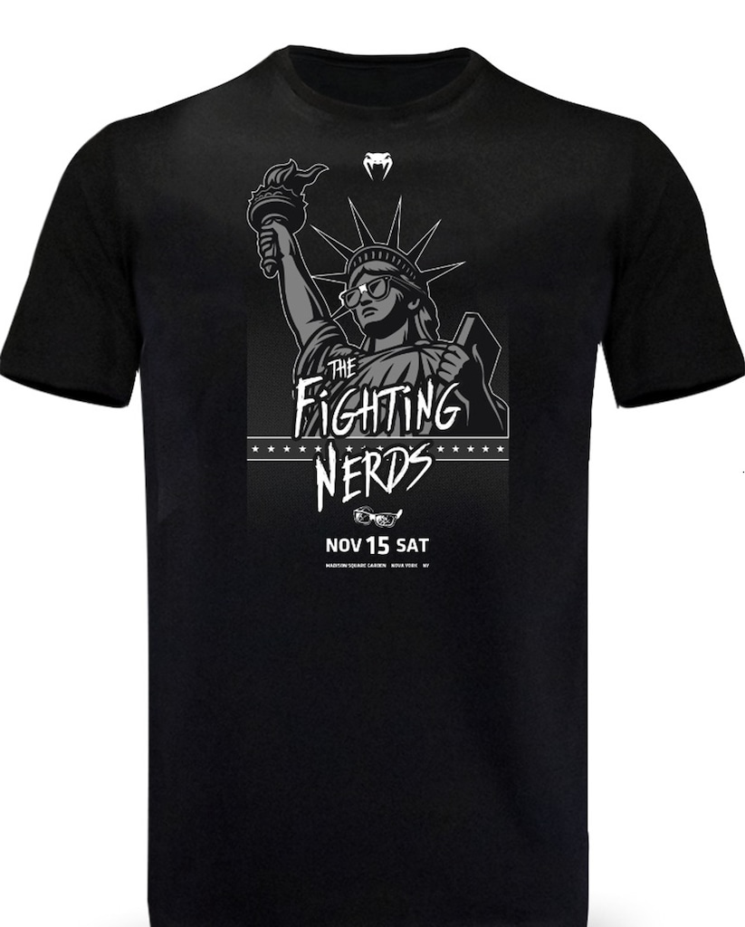 Imagem 4 do produto Camiseta Venum Fighting Nerds Nova York Edição UFC 322 Masculina