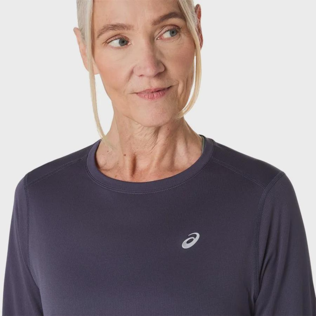 Imagem 4 do produto Camiseta ASICS Manga Longa Silver Feminina