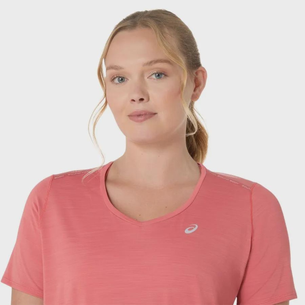 Imagem 4 do produto Camiseta ASICS Road Gola V Feminino