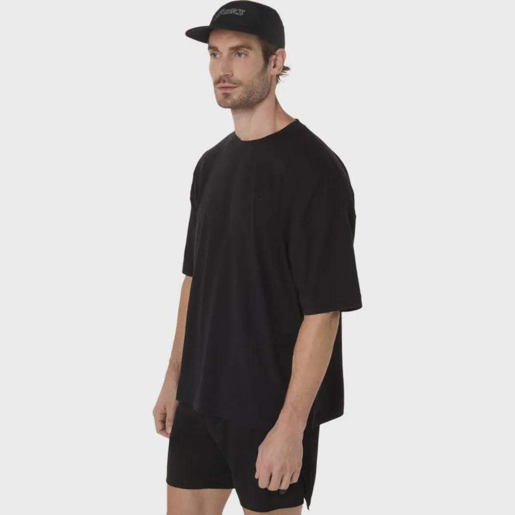Imagem 3 do produto Camiseta ASICS Spiral Relaxed Fit Embroidery Masculino