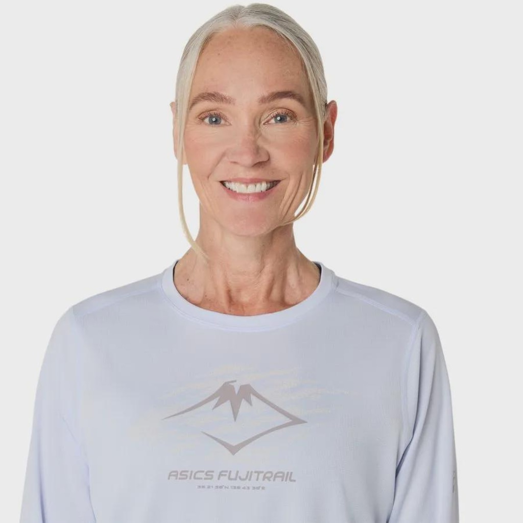 Imagem 4 do produto Camiseta de Manga Longa ASICS Fujitrail Feminino