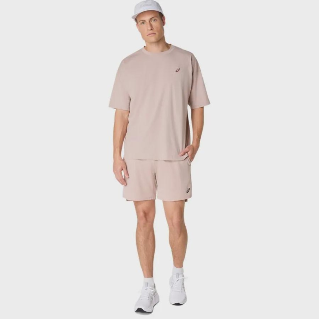 Imagem 5 do produto Camiseta ASICS Spiral Relaxed Fit Embroidery Masculino