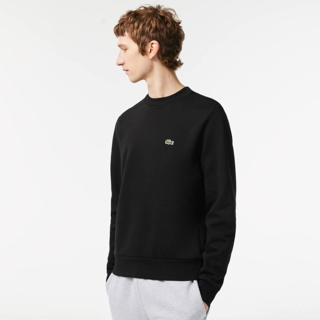 Imagem 4 do produto Blusão Moletom Essentials Lacoste Masculino – Conforto e Corte Clássico