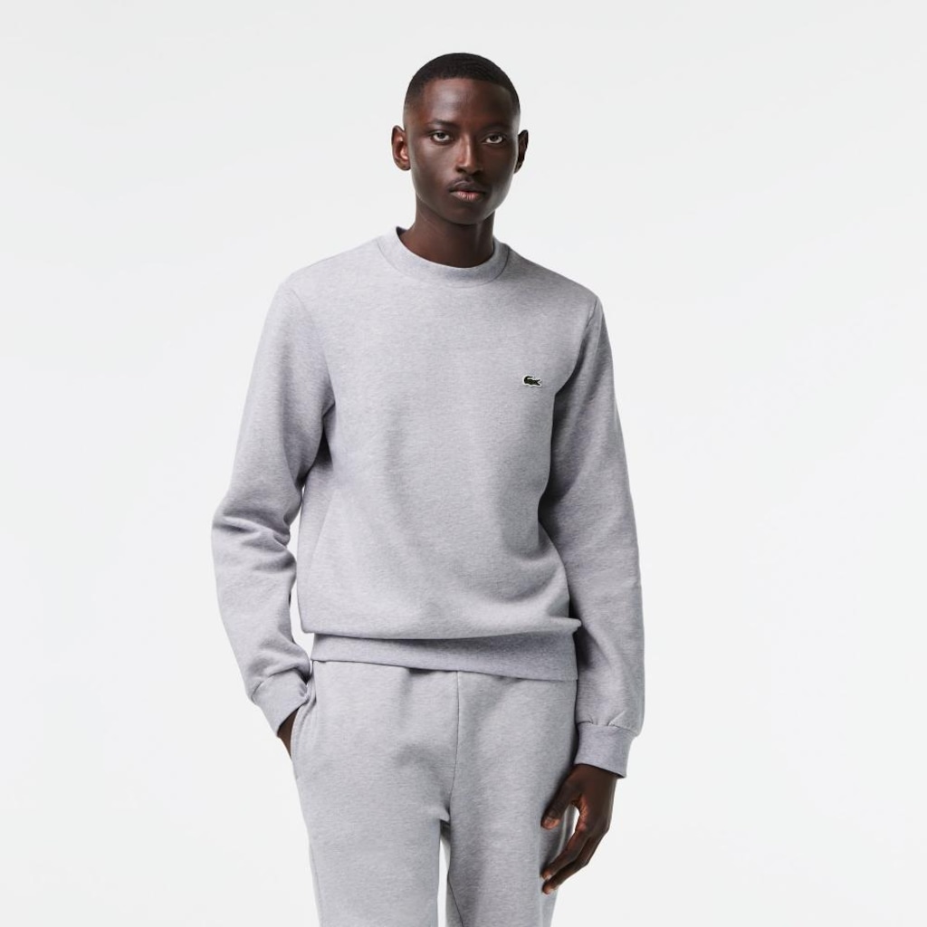 Imagem 3 do produto Blusão Moletom Essentials Lacoste Masculino – Conforto e Corte Clássico