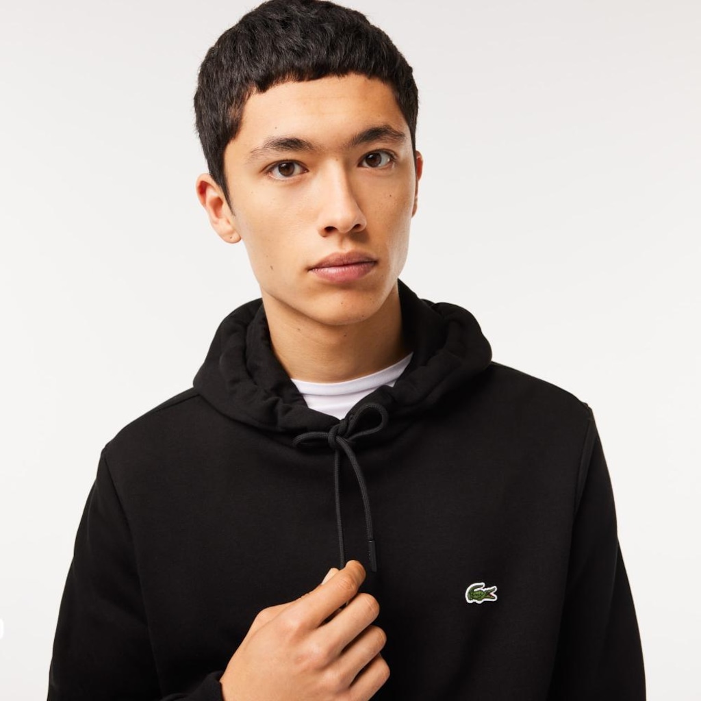 Imagem 2 do produto Blusão Moletom Clássico com Bolso e Capuz Lacoste Masculino