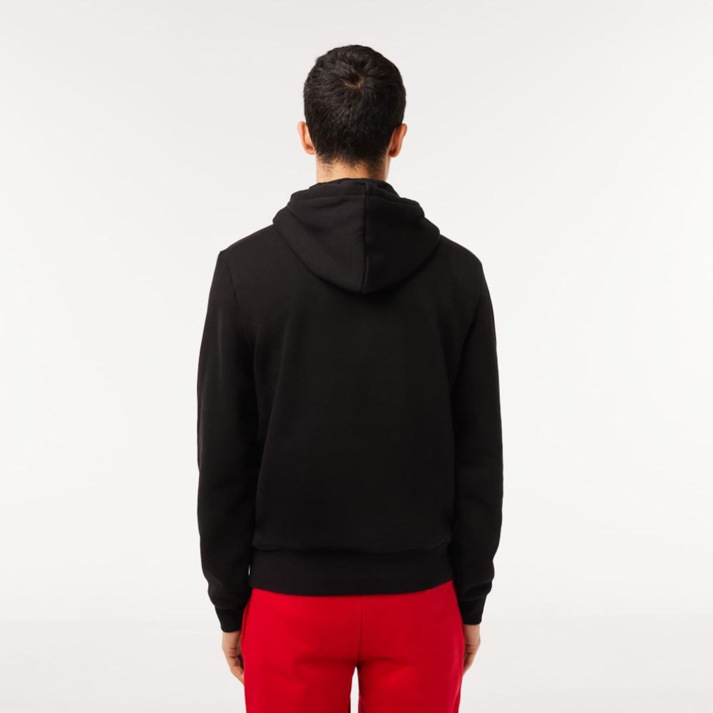 Imagem 3 do produto Blusão Moletom Clássico com Bolso e Capuz Lacoste Masculino
