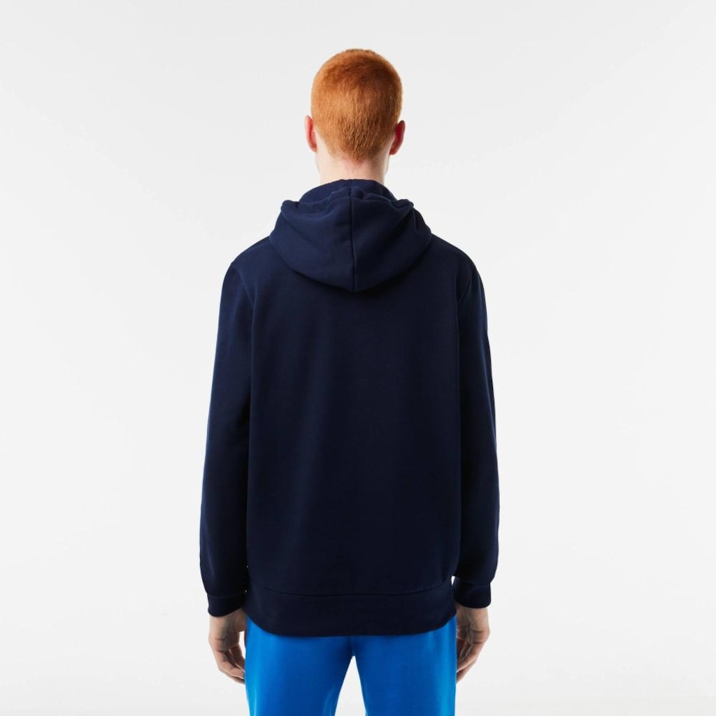 Imagem 5 do produto Blusão Moletom Clássico com Bolso e Capuz Lacoste Masculino