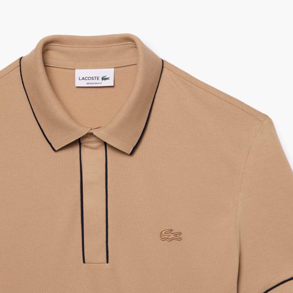 Imagem 5 do produto Camiseta Polo Paris em Piqué com Elastano e Carcela Oculta Lacoste Masculina