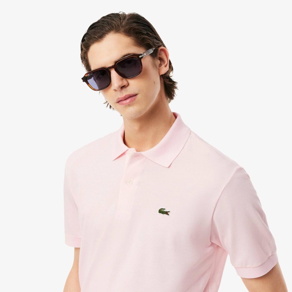 Imagem 2 do produto Camisa Polo Lacoste Light Piqué Ajuste Clássico Masculina