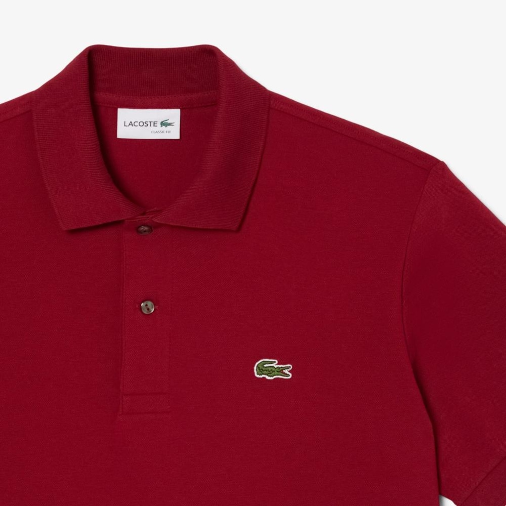 Imagem 2 do produto Camisa Polo Lacoste Light Piqué Ajuste Clássico Masculina