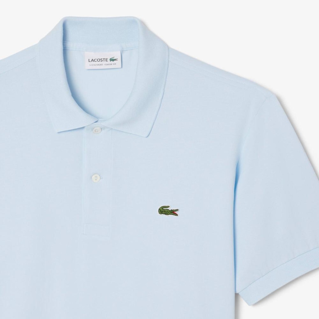 Imagem 5 do produto Camisa Polo Lacoste Light Piqué Ajuste Clássico Masculina