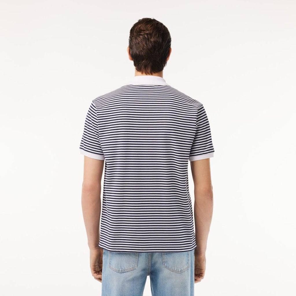 Imagem 4 do produto Camiseta Polo Lacoste Masculina L.12.12 – O Clássico Petit Piqué com Listras